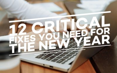12 Critical Website Fixes You Need for the New Year